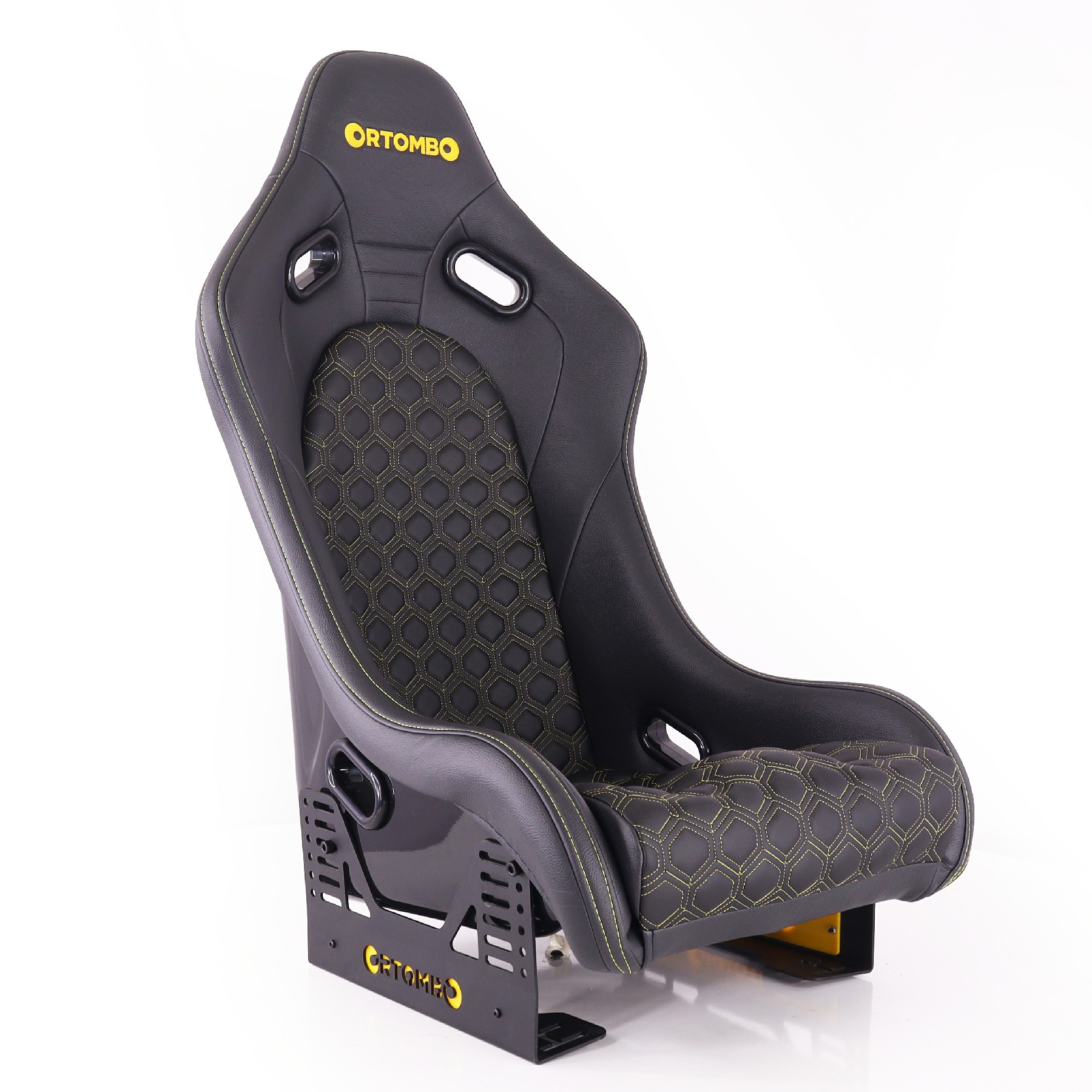 Ortombo GTI Koltuk / Fiberglass Yarış koltuğu / Buckled seat Siyah