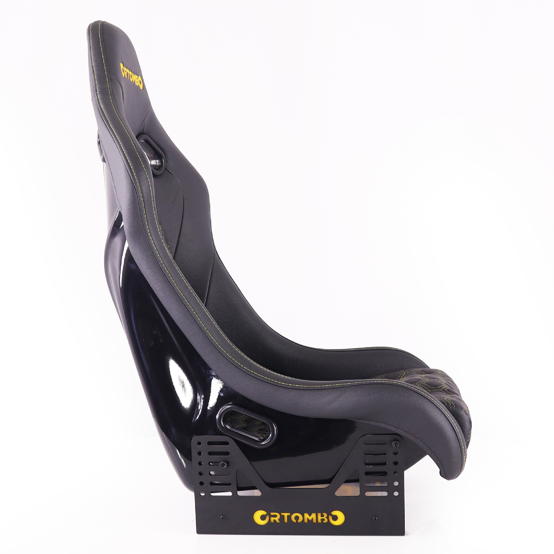 Ortombo GTI Koltuk / Fiberglass Yarış koltuğu / Buckled seat Siyah